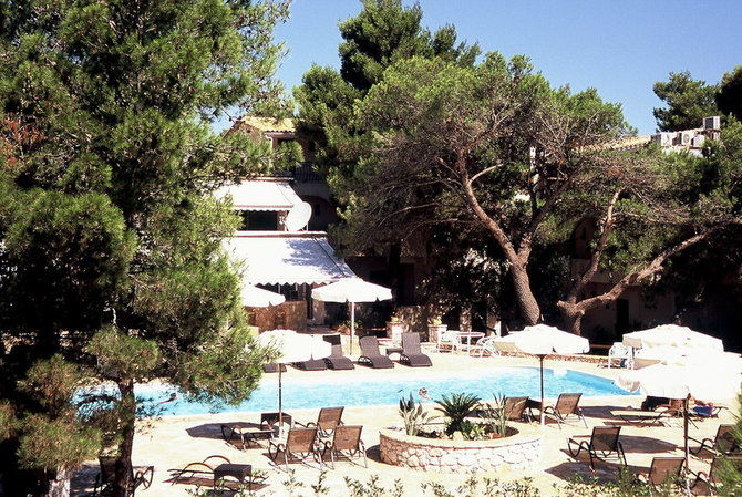Aquarius Hotel Vasilikí Exteriör bild